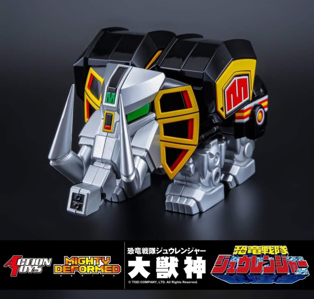 PRE-ORDER Action Toys MIGHTY DEFORMED Dino Megazord Daizyujin (July ...