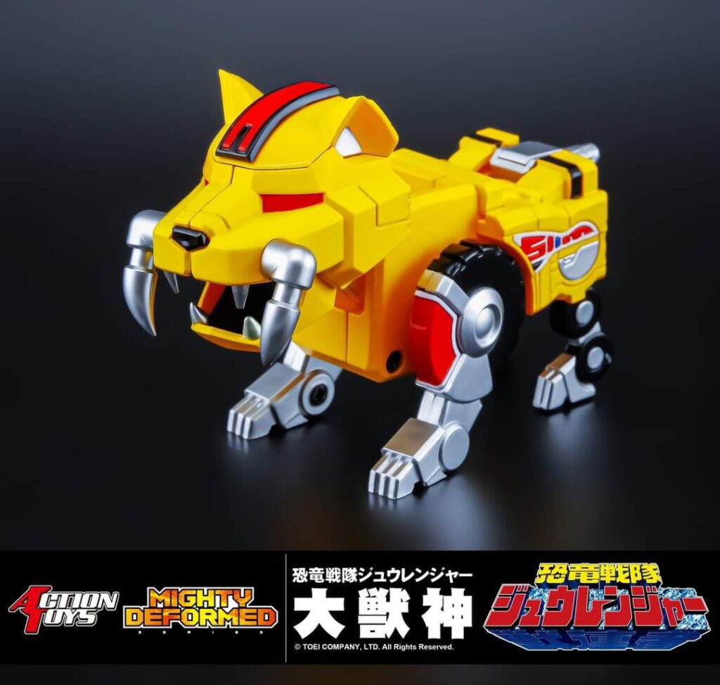 PRE-ORDER Action Toys MIGHTY DEFORMED Dino Megazord Daizyujin (July ...