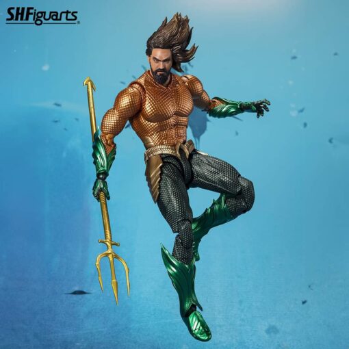 PRE-ORDER Bandai Tamashii Nations S.H.Figuarts AQUAMAN (Aquaman and the Lost Kingdom) 4573102665010 (June 2024) - Image 7