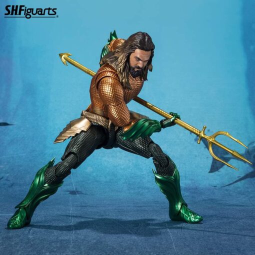 PRE-ORDER Bandai Tamashii Nations S.H.Figuarts AQUAMAN (Aquaman and the Lost Kingdom) 4573102665010 (June 2024) - Image 3