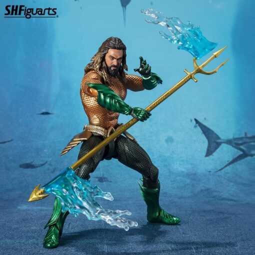 PRE-ORDER Bandai Tamashii Nations S.H.Figuarts AQUAMAN (Aquaman and the Lost Kingdom) 4573102665010 (June 2024) - Image 4