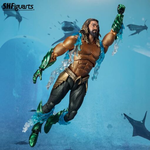 PRE-ORDER Bandai Tamashii Nations S.H.Figuarts AQUAMAN (Aquaman and the Lost Kingdom) 4573102665010 (June 2024) - Image 5