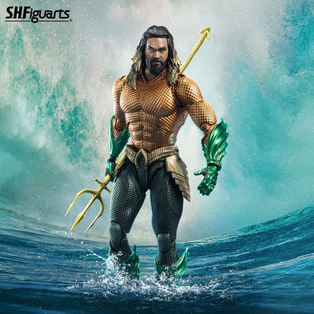 PRE-ORDER Bandai Tamashii Nations S.H.Figuarts AQUAMAN (Aquaman and the ...