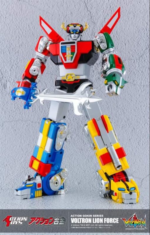 PRE-ORDER Action Toys Action Gokin Voltron Lion Force (July 2024) - Image 5