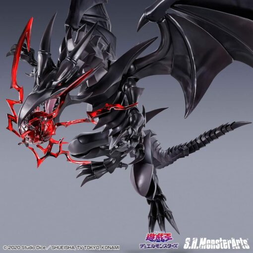 PRE-ORDER Bandai Tamashii Nations S.H.MonsterArts Red-Eyes-Black Dragon Yu-Gi-Oh (July 2024) - Image 4