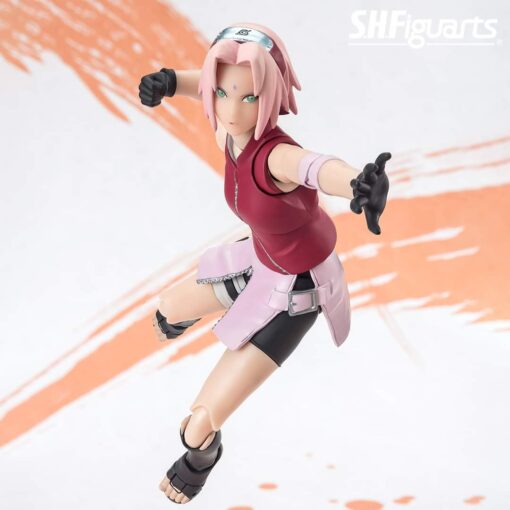 PRE-ORDER Bandai Tamashii Nations S.H.Figuarts SAKURA HARUNO -NARUTOP99 Edition-  NARUTO (July 2024) - Image 4