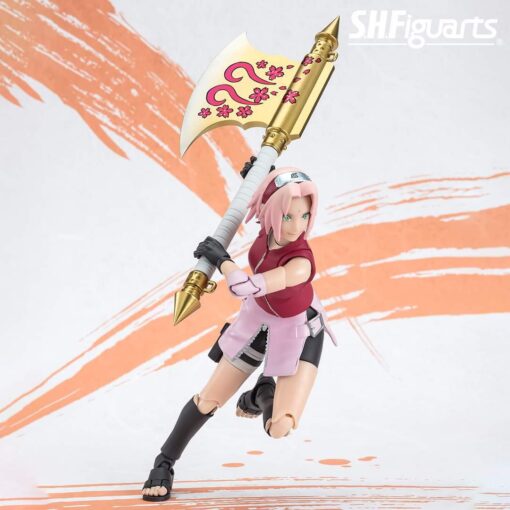 PRE-ORDER Bandai Tamashii Nations S.H.Figuarts SAKURA HARUNO -NARUTOP99 Edition-  NARUTO (July 2024) - Image 5