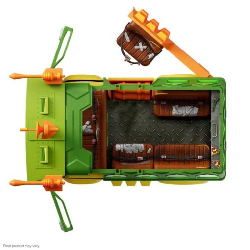 PRE-ORDER Super7 Teenage Mutant Ninja Turtles Ultimates Party Wagon Vehicle (June 2024) - Image 8