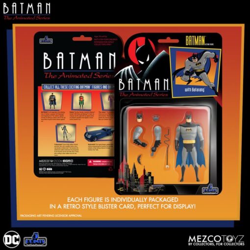 PRE-ORDER Mezco SET of 4 - 5 Points Batman: The Animated Series (Batman, Robin, The Joker, Catwoman) (January 2025) - Image 6