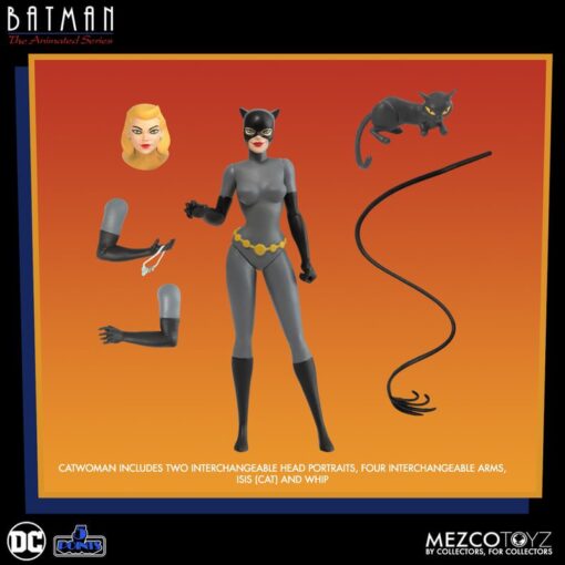 PRE-ORDER Mezco SET of 4 - 5 Points Batman: The Animated Series (Batman, Robin, The Joker, Catwoman) (January 2025) - Image 5