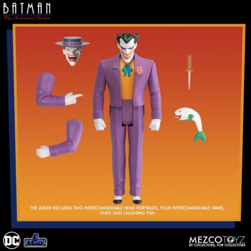 PRE-ORDER Mezco SET of 4 - 5 Points Batman: The Animated Series (Batman, Robin, The Joker, Catwoman) (January 2025) - Image 4