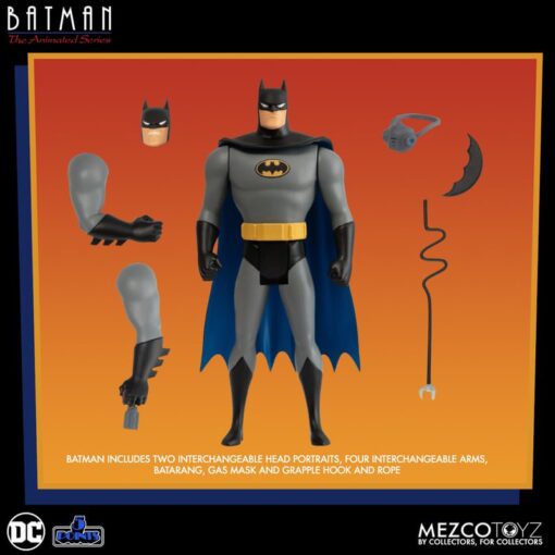 PRE-ORDER Mezco SET of 4 - 5 Points Batman: The Animated Series (Batman, Robin, The Joker, Catwoman) (January 2025) - Image 2