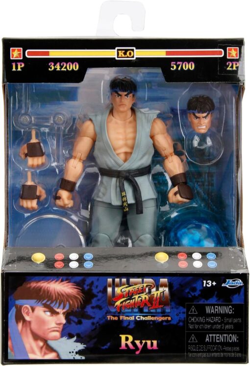 PRE-ORDER Jada Street Fighter Ryu (Player 2) 1/12 action figure (February 2024)