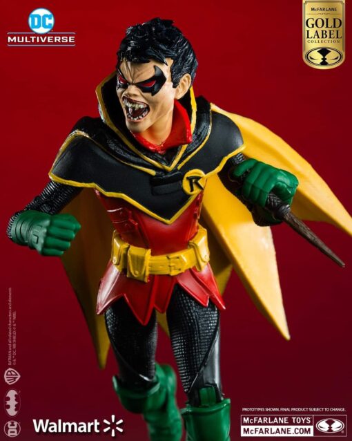 PRE-ORDER McFarlane 17111 DC MULTIVERSE 7IN - DAMIAN WAYNE ROBIN (DC VS VAMPIRES)(GOLD LABEL) (February 2024)