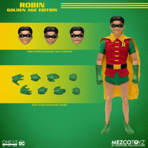 PRE-ORDER Mezco One:12 Collective Robin: Golden Age Edition (March 2025)