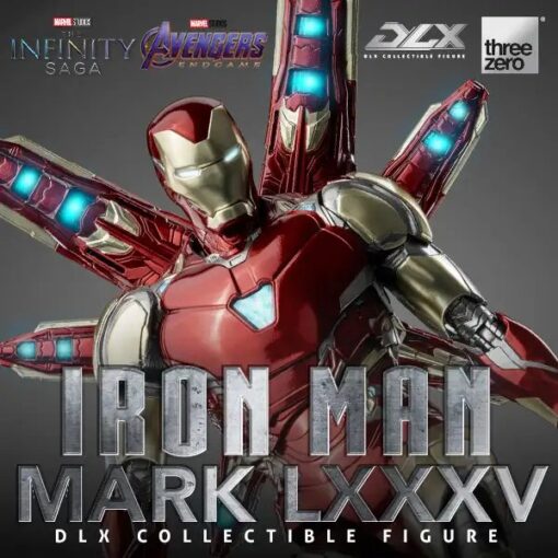 PRE-ORDER ThreeZero 3Z02500W0 Marvel Studios: The Infinity Saga: DLX Iron Man Mark 85 (July 2024)