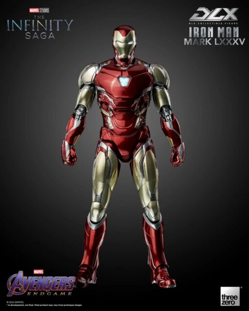 PRE-ORDER ThreeZero 3Z02500W0 Marvel Studios: The Infinity Saga: DLX Iron Man Mark 85 (July 2024) - Image 14