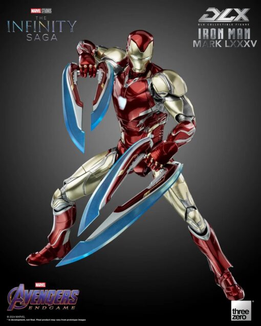 PRE-ORDER ThreeZero 3Z02500W0 Marvel Studios: The Infinity Saga: DLX Iron Man Mark 85 (July 2024) - Image 6