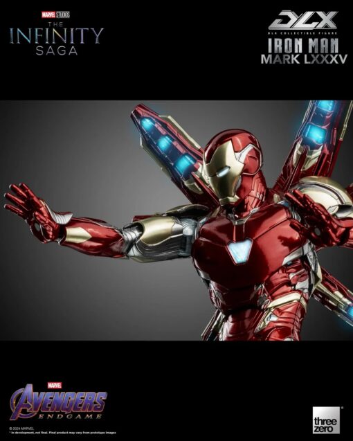 PRE-ORDER ThreeZero 3Z02500W0 Marvel Studios: The Infinity Saga: DLX Iron Man Mark 85 (July 2024) - Image 8