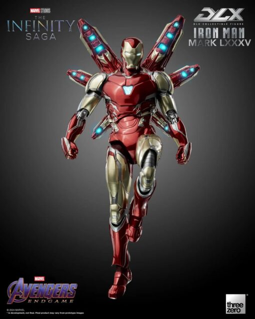 PRE-ORDER ThreeZero 3Z02500W0 Marvel Studios: The Infinity Saga: DLX Iron Man Mark 85 (July 2024) - Image 19