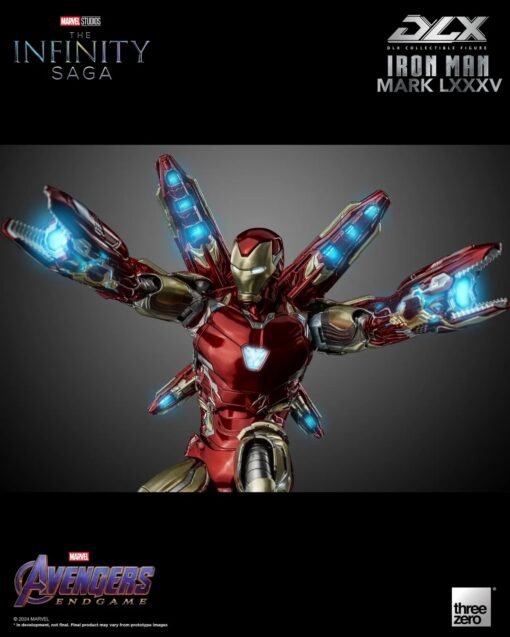 PRE-ORDER ThreeZero 3Z02500W0 Marvel Studios: The Infinity Saga: DLX Iron Man Mark 85 (July 2024) - Image 10