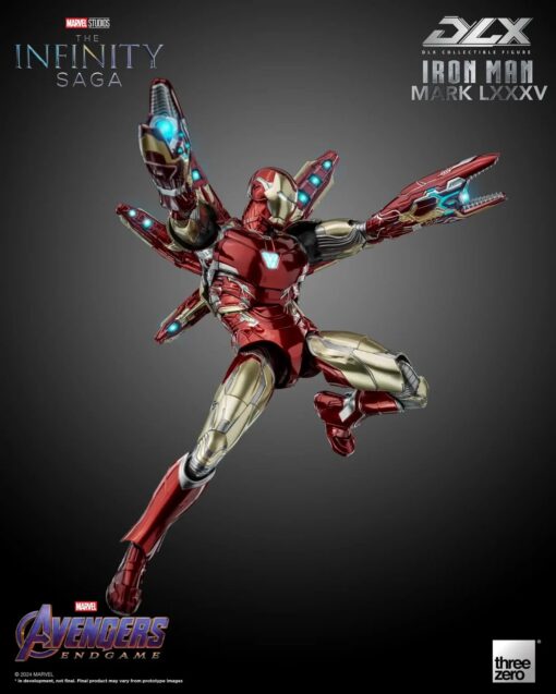 PRE-ORDER ThreeZero 3Z02500W0 Marvel Studios: The Infinity Saga: DLX Iron Man Mark 85 (July 2024) - Image 11