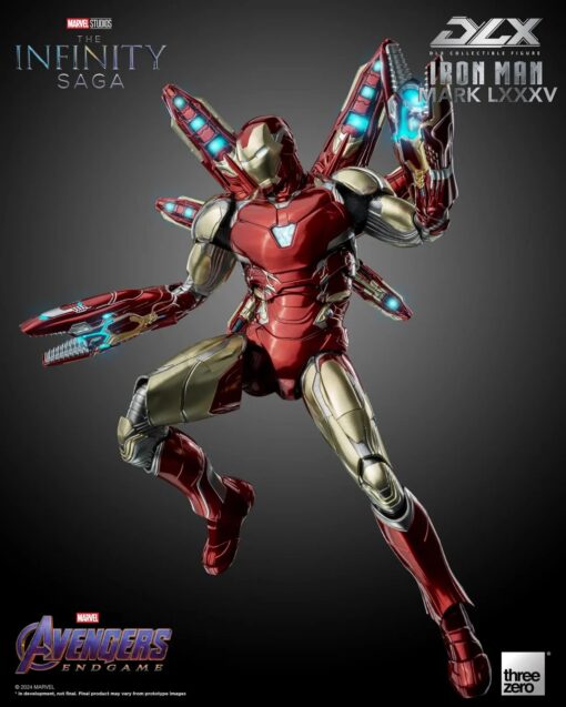 PRE-ORDER ThreeZero 3Z02500W0 Marvel Studios: The Infinity Saga: DLX Iron Man Mark 85 (July 2024) - Image 16