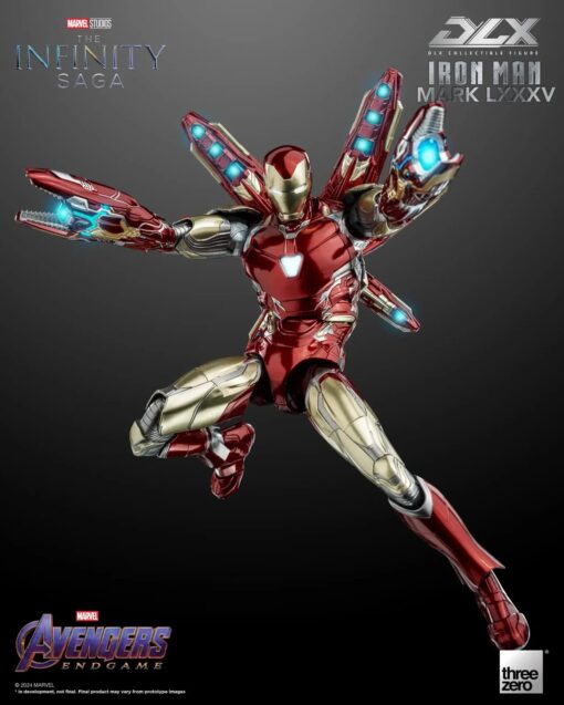 PRE-ORDER ThreeZero 3Z02500W0 Marvel Studios: The Infinity Saga: DLX Iron Man Mark 85 (July 2024) - Image 21