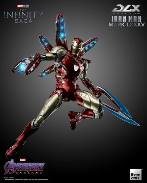 PRE-ORDER ThreeZero 3Z02500W0 Marvel Studios: The Infinity Saga: DLX Iron Man Mark 85 (July 2024) - Image 4