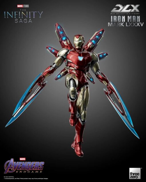 PRE-ORDER ThreeZero 3Z02500W0 Marvel Studios: The Infinity Saga: DLX Iron Man Mark 85 (July 2024) - Image 18