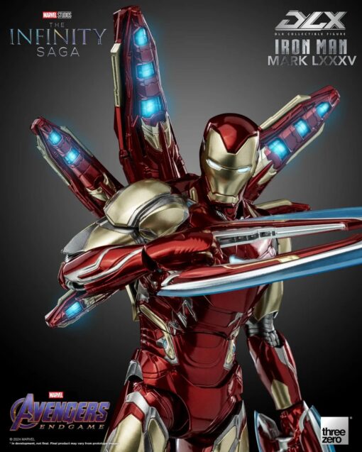 PRE-ORDER ThreeZero 3Z02500W0 Marvel Studios: The Infinity Saga: DLX Iron Man Mark 85 (July 2024) - Image 17