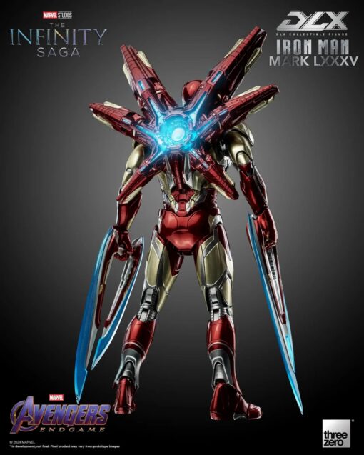 PRE-ORDER ThreeZero 3Z02500W0 Marvel Studios: The Infinity Saga: DLX Iron Man Mark 85 (July 2024) - Image 15