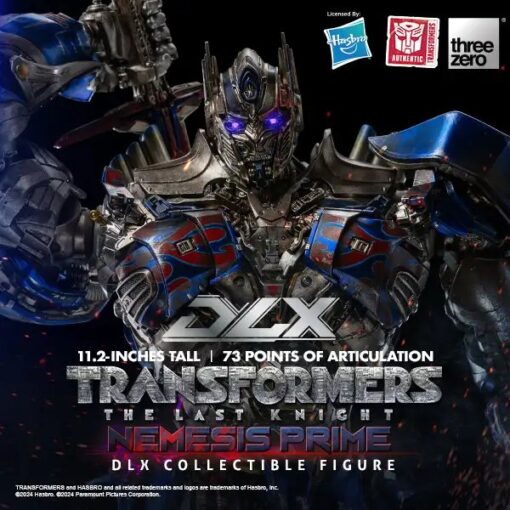 PRE-ORDER ThreeZero 3Z05790W0 Transformers: The Last Knight - DLX Nemesis Prime  Optimus Prime (November 2024)