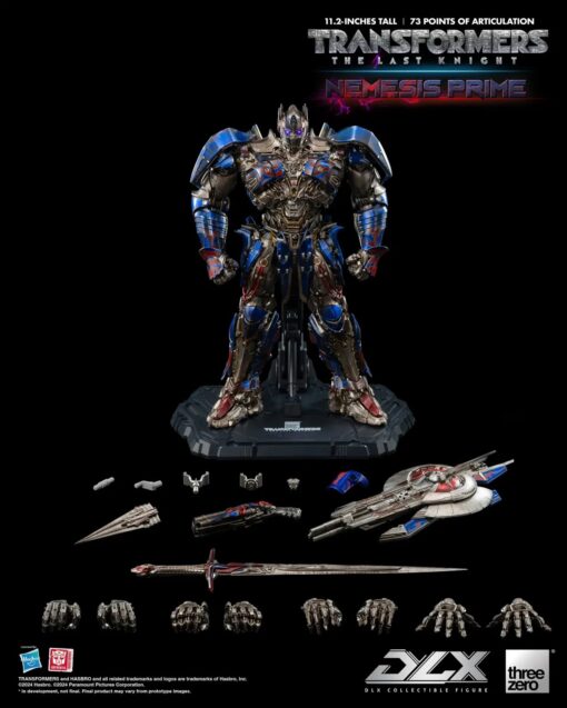 PRE-ORDER ThreeZero 3Z05790W0 Transformers: The Last Knight - DLX Nemesis Prime  Optimus Prime (November 2024) - Image 3