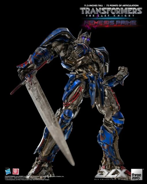 PRE-ORDER ThreeZero 3Z05790W0 Transformers: The Last Knight - DLX Nemesis Prime  Optimus Prime (November 2024) - Image 9