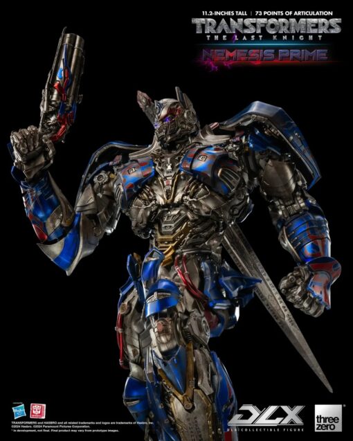 PRE-ORDER ThreeZero 3Z05790W0 Transformers: The Last Knight - DLX Nemesis Prime  Optimus Prime (November 2024) - Image 4