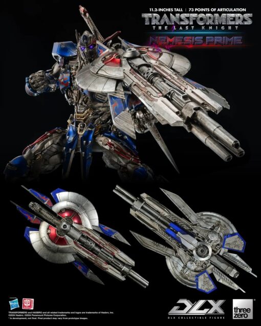 PRE-ORDER ThreeZero 3Z05790W0 Transformers: The Last Knight - DLX Nemesis Prime  Optimus Prime (November 2024) - Image 7