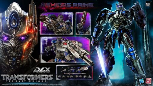 PRE-ORDER ThreeZero 3Z05790W0 Transformers: The Last Knight - DLX Nemesis Prime  Optimus Prime (November 2024) - Image 2