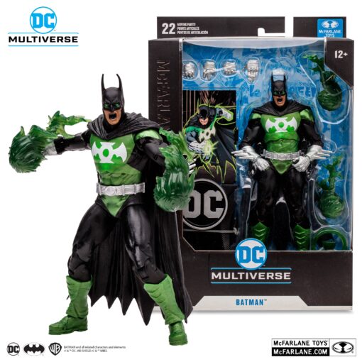 PRE-ORDER McFarlane 171273 DC MCFARLANE COLLECTOR EDITION 7IN WV3 - BATMAN AS GREEN LANTERN (April 2024)