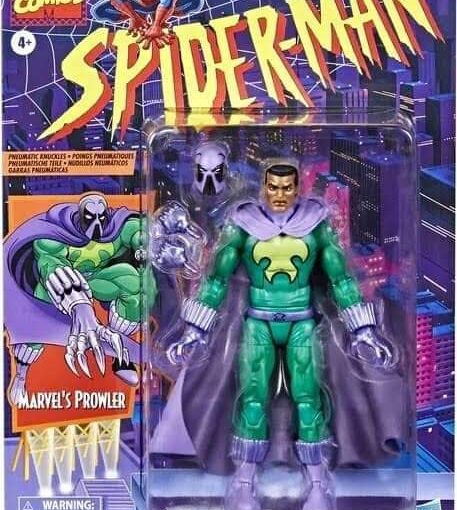 PRE-ORDER Hasbro Marvel Legends Prowler Retro F90835L00 SPD LEGENDS RETRO PROWLER Spider-Man (June 2024)