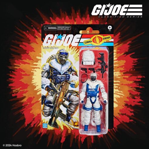 PRE-ORDER Hasbro G.I.Joe Classified Series F98645L00 GIJ CS RETRO SNOW SERPENT (July 2024)