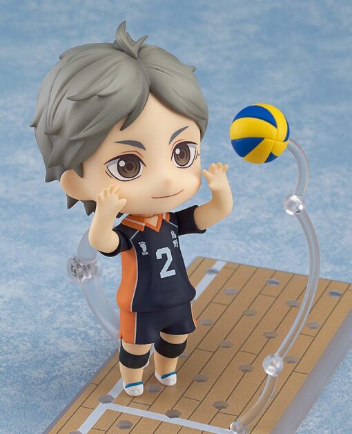 PRE-ORDER Good Smile Company G19246 Nendoroid Koshi Sugawara Haikyu!! (3rd-run) (October 2024) (FSWMM) - Image 2