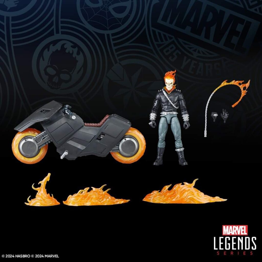 PRE-ORDER Hasbro Marvel legends Ghost Rider Danny Ketch with Hell Cycle ...