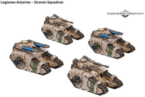 PRE-ORDER Games Workshop Warhammer 03-03 LEGIONS IMPERIALIS: SICARAN SQUADRON (June 2024)