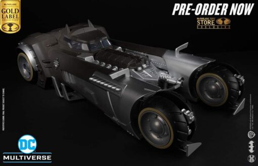 PRE-ORDER McFarlane 15194 DC MULTIVERSE 7IN SCALE VEHICLES - WHITE KNIGHT BATMOBILE (GOLD LABEL) (August 2024)