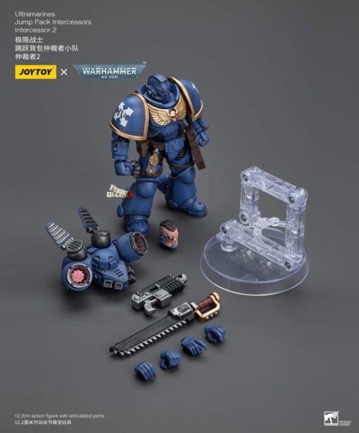 PRE-ORDER Joy Toy 1/18 Ultramarines Jump Pack Intercessor 2 JT4393 Warhammer 40,000 (August 2024)