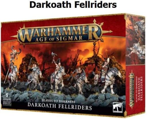 PRE-ORDER Games Workshop Warhammer 83-54 SLAVES TO DARKNESS: DARKOATH FELLRIDERS (July 2024)