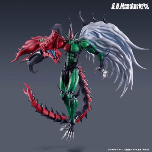 PRE-ORDER Bandai Tamashii Nations S.H.MonsterArts ELEMENTA HERO FLAME WINGMAN Yu-Gi-Oh! GX (November 2024)