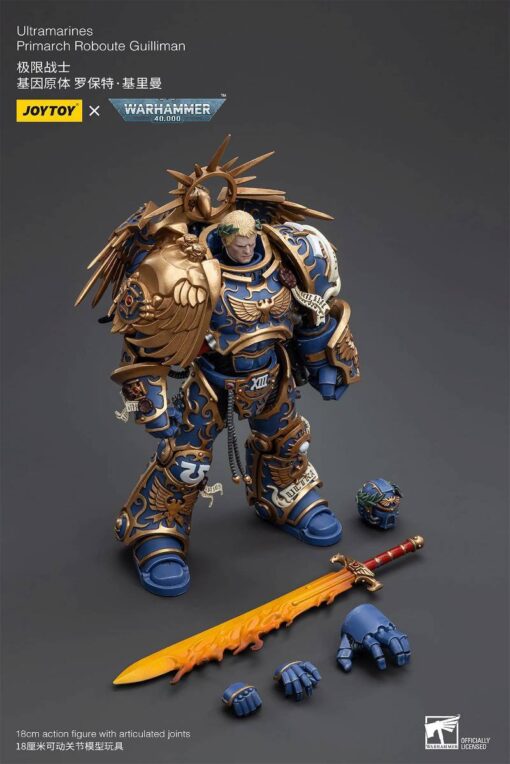 PRE-ORDER Joy Toy JOYTOY 1/18 Ultramarines Primarch Roboute Guilliman JT6342 Reproduction (November 2024)