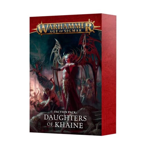 PRE-ORDER Games Workshop Warhammer 74-05 FACTION PACK: DAUGHTERS OF KHAINE (ENG) (September 2024)